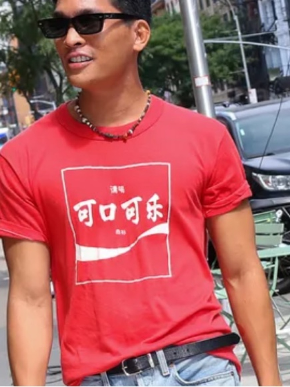 Vintage Japanese Coca Cola T in 100% cotton no side seams size  S